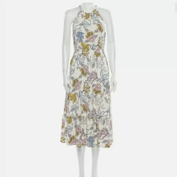 RACHEL ZOE Floral Print Midi Length Dress  New w/ - Picture 1 of 4
